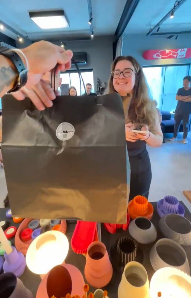 Venda de produtos 3D para clientes